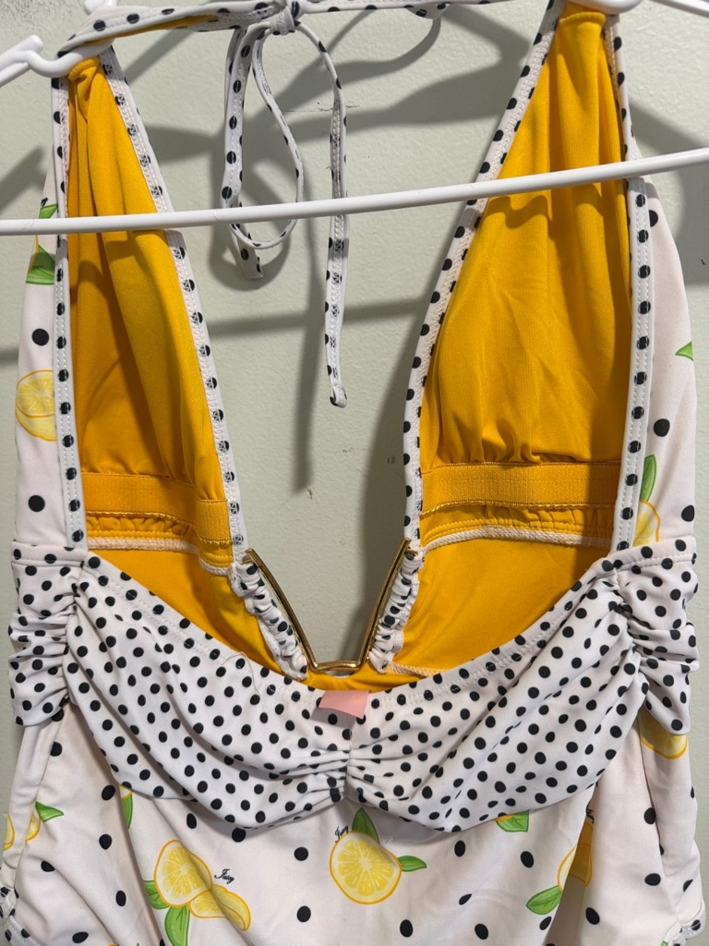 Juicy Couture One Piece Swimsuit Size Large - Picture 8 of 9